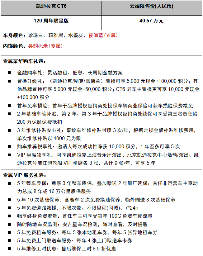 凯迪拉克限量版suv_凯迪拉克的限量发售：独特奢华体验_凯迪拉克全球限量版多少钱